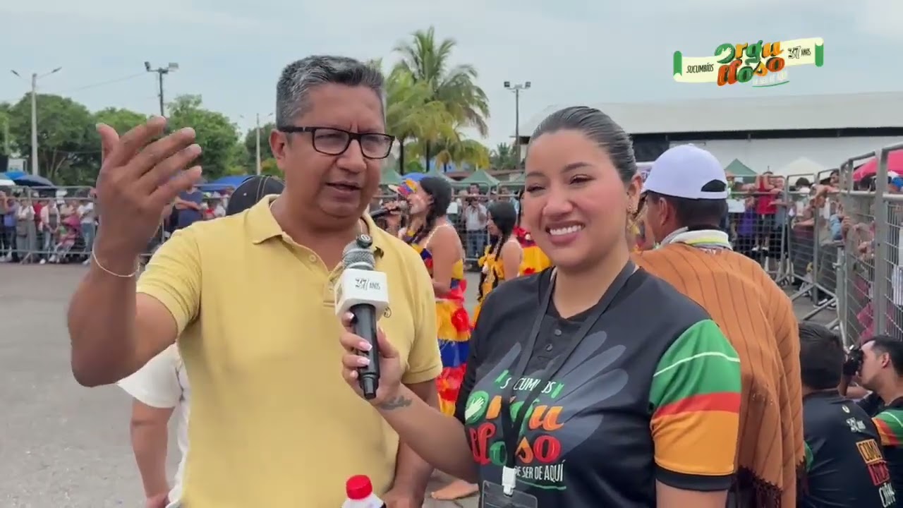 EL HOMENAJE A SUCUMBÍOS POR SUS 37 AÑOS, INCLUYÓ EL CIERRE DE CARNAVAL, PARTE 1