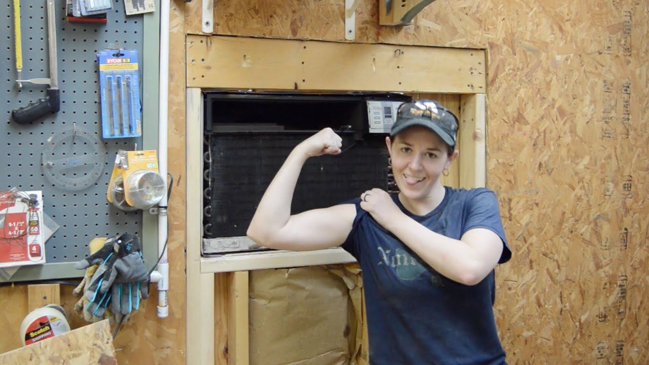 Installing a Window Unit in My Shop