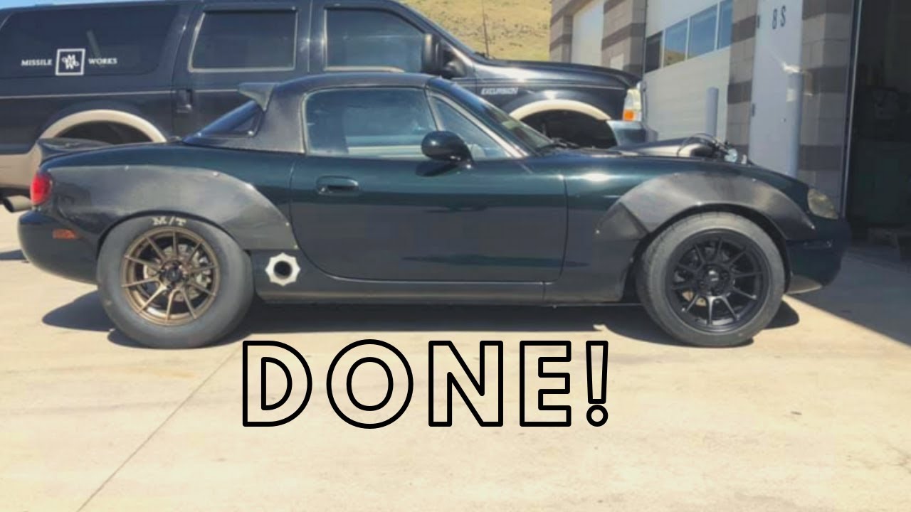 LSX MIATA DONE! And many more projects!