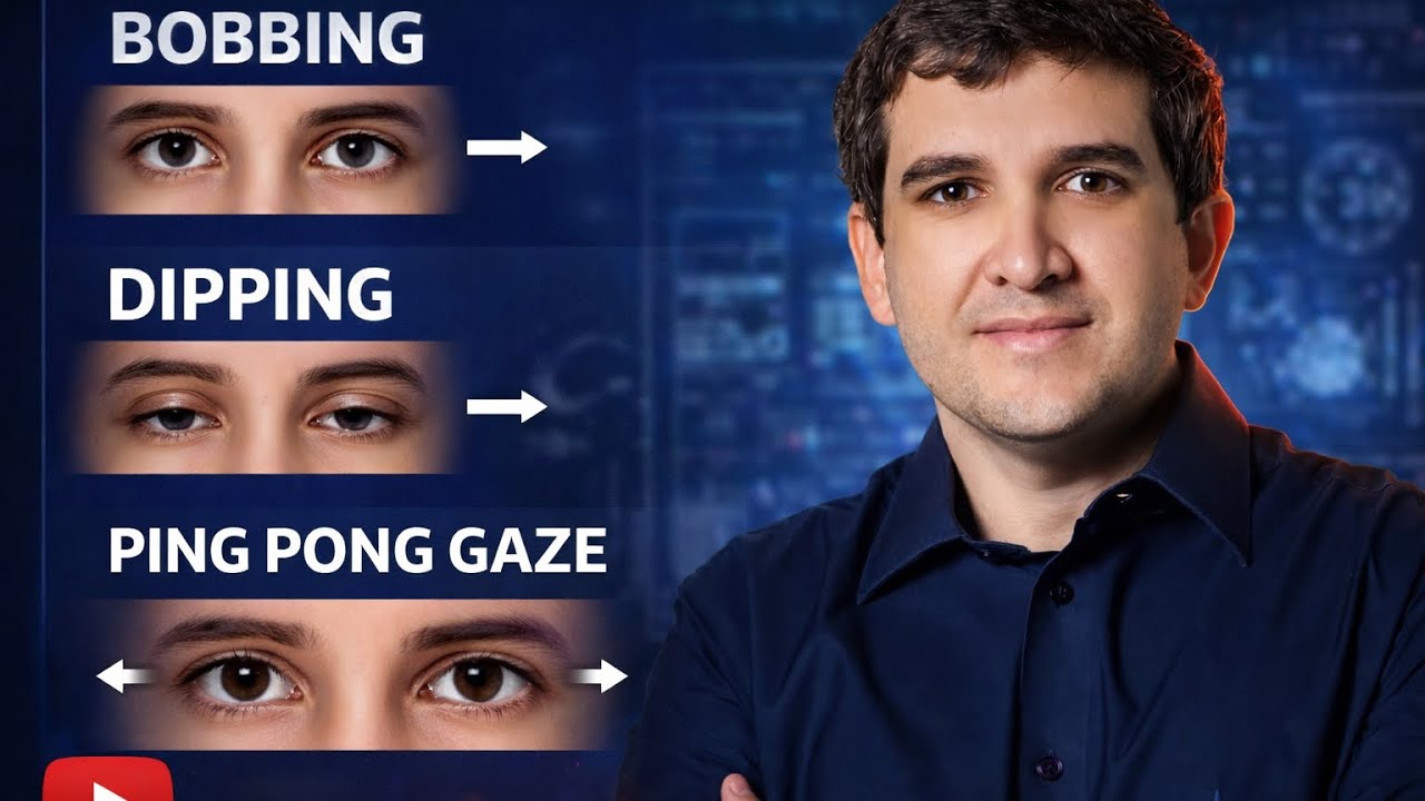 Bobbing ocular, dipping ocular e ping pong gaze. Entenda a diferença. #semiologianeurologica 
