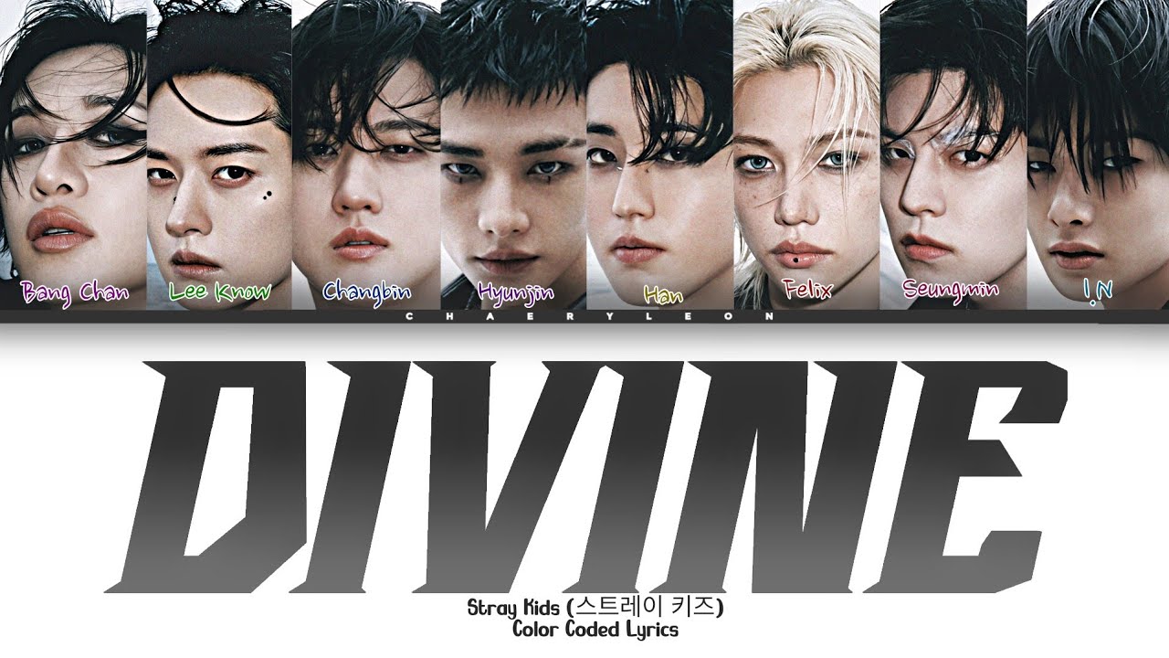  DIVINE - Stray Kids (스트레이 키즈) Color Coded Lyrics_ROM