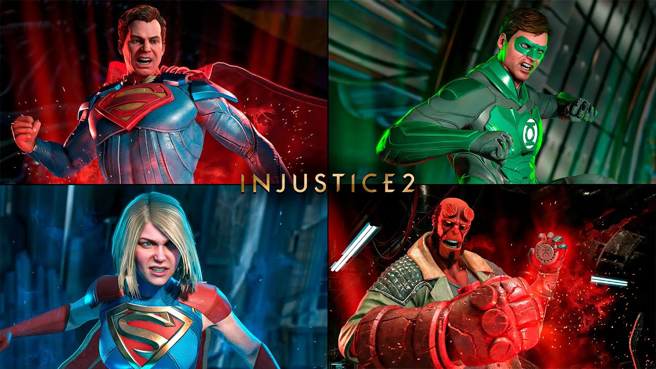 INJUSTICE 2 - All Super Moves (+DLC) | 2K 60 FPS