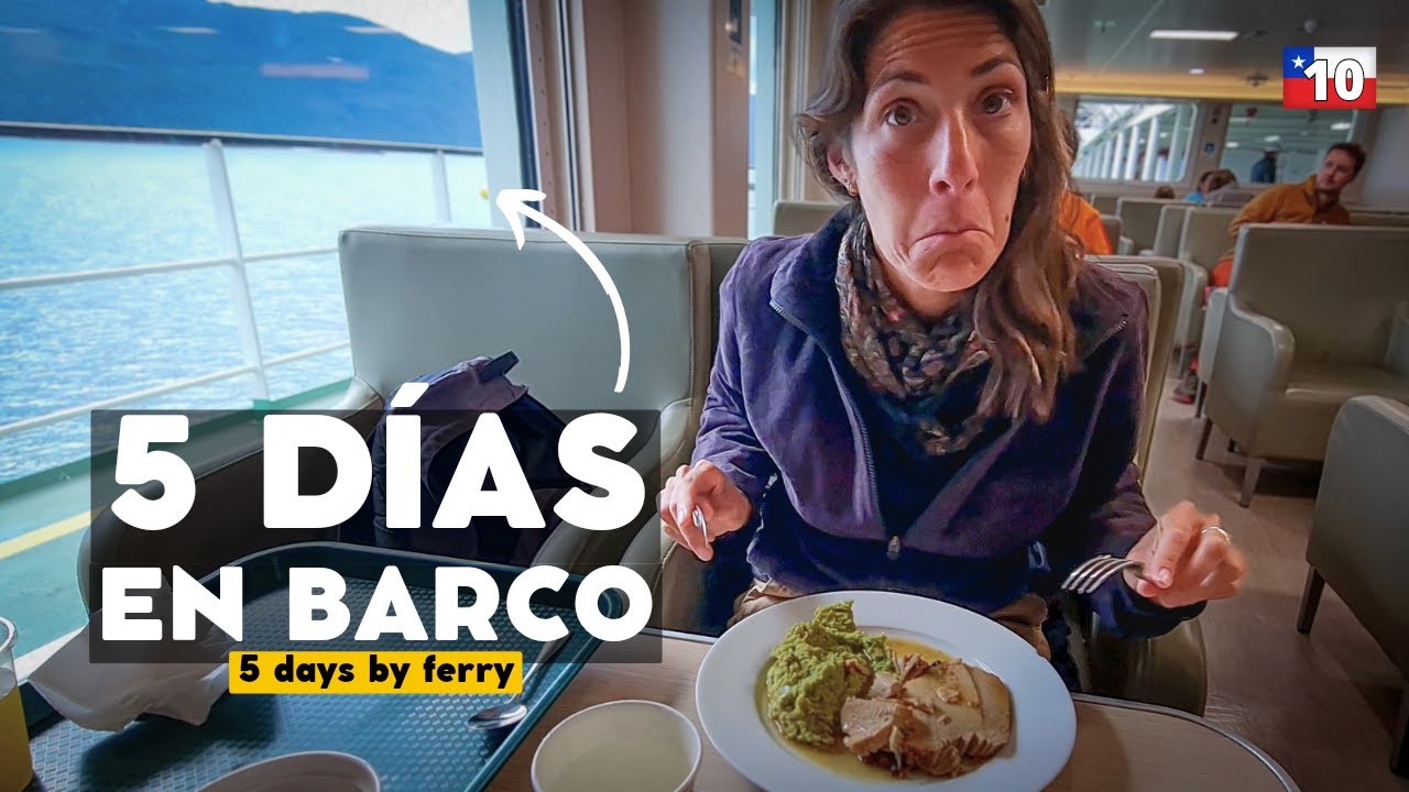 ASÍ ES EL FERRY FAVORITO de EUROPEOS para Viajar por FIORDOS de CHILE
