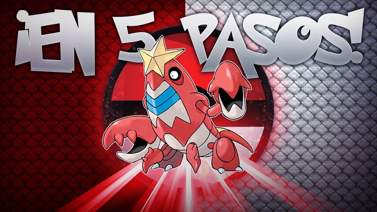 POKÉMON: ¡CRAWDAUNT EN 5 PASOS!