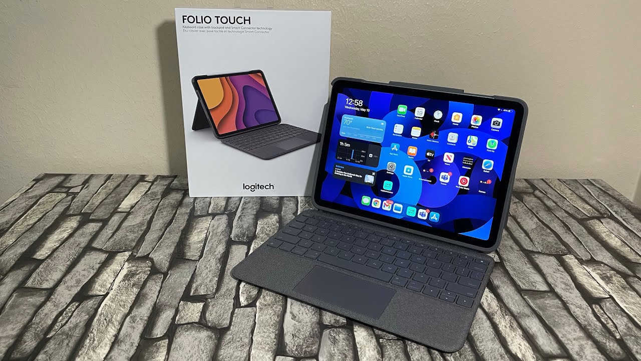 Logitech Folio Touch Unboxing For iPad Air 4