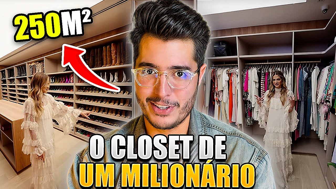 COMO É O CLOSET DE UM MILIONÁRIO (alto leblon) - Bruno Baroni