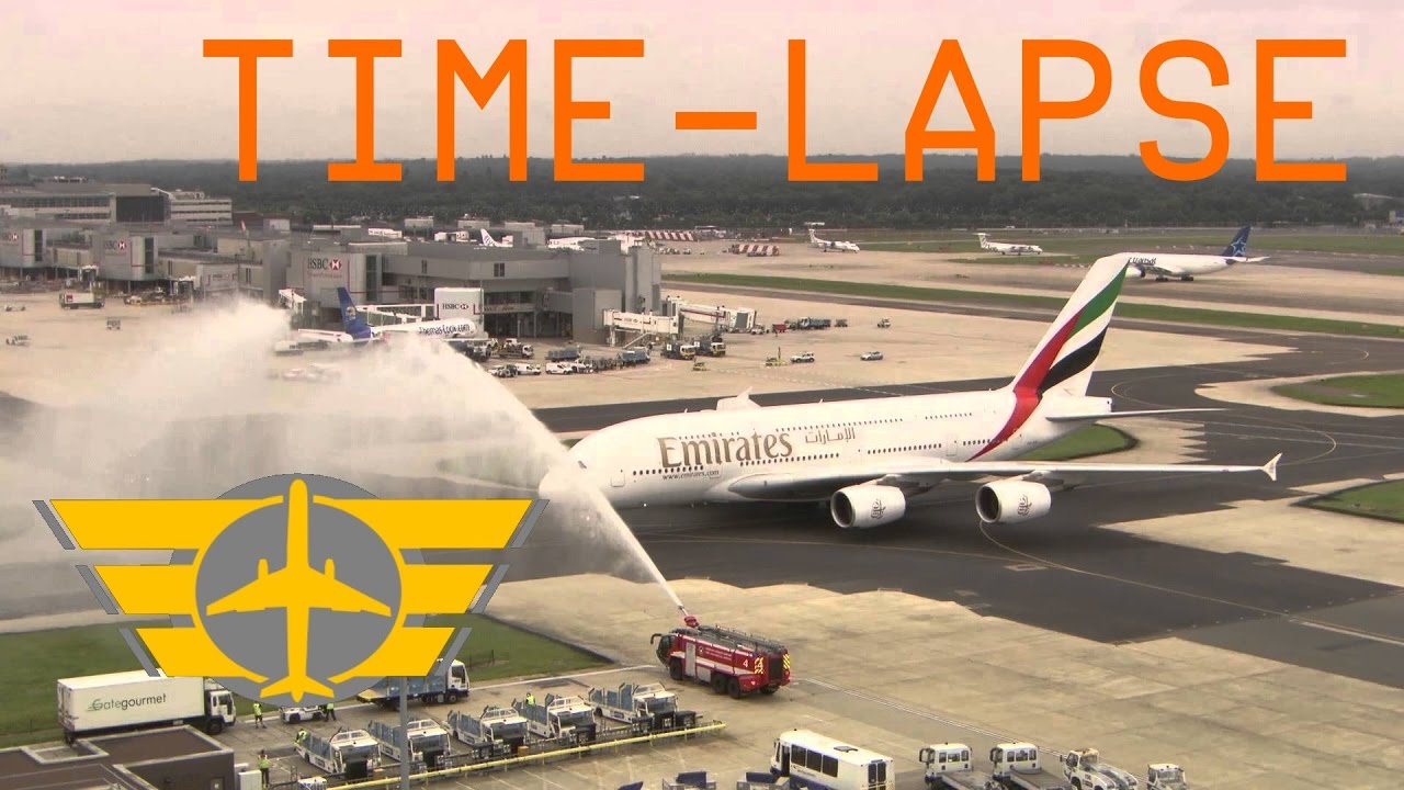 FSX | Timelapse of AI Traffic at LGW - London Gatwick | Sky Ai Traffic