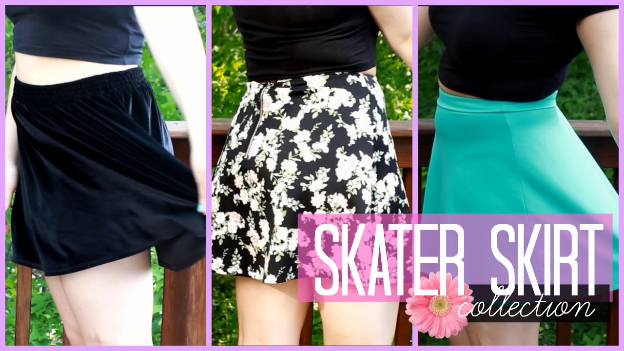 Skater Skirt Collection! &hearts;| Hopexproductions