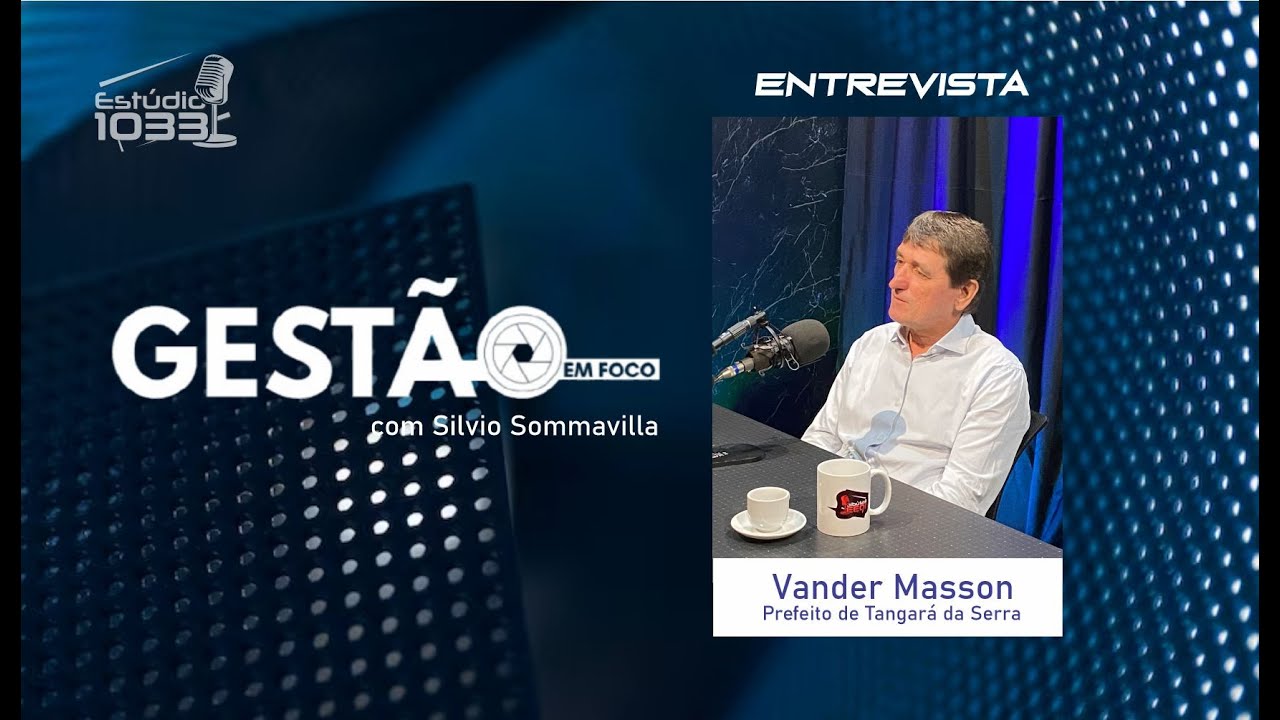 GESTÃO EM FOCO #01 – Prefeito Vander Masson – Parte 1