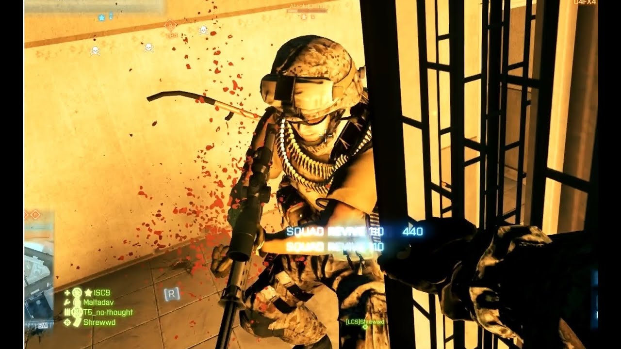 Battlefield 3: Assault - SCAR-L (K/D 46/14) - LCS clan