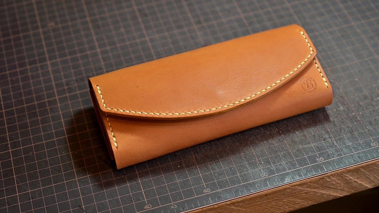Making a handmade leather wallet 革財布ができるまで－BLESS LEATHER