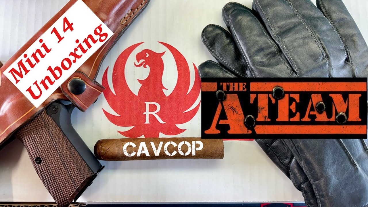 Распаковка винтовки A-Team Rifle Mini 14