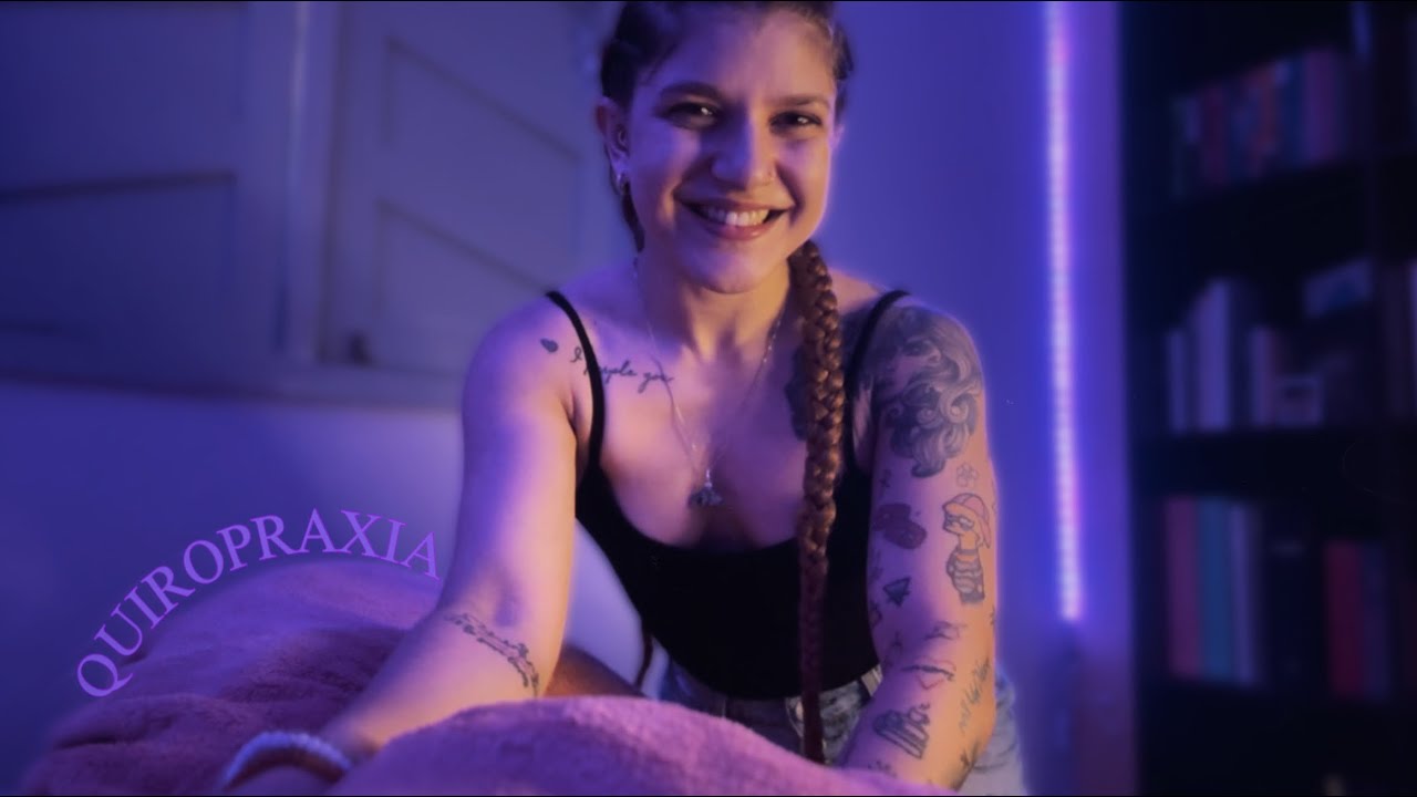 ASMR QUIROPRAXIA✨ Vou ajustar sua coluna (sons reais)