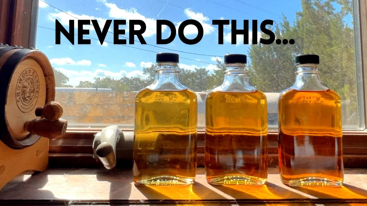 Does SUNLIGHT Really Damage Whiskey? (tested for 6,000 hours)