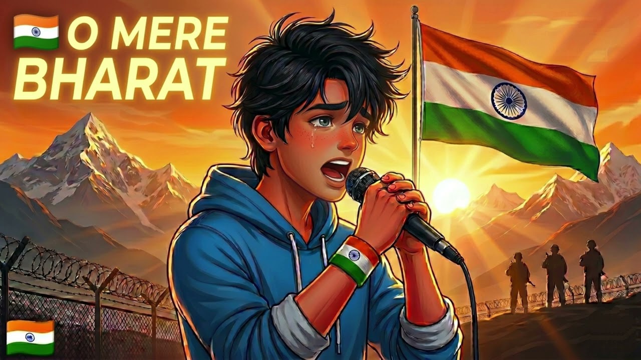 🇮🇳 O Mere Bharat | Most Emotional Patriotic Song | Heart Touching Deshbhakti Anthem| Tiranga Tribute