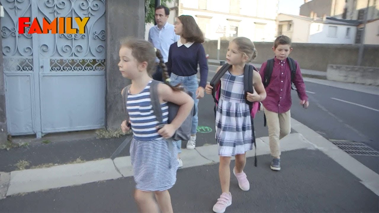 Rentrée scolaire avec 10 enfants, c'est la galère