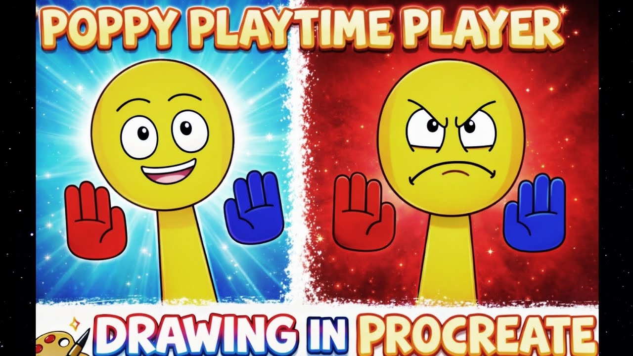 My Sprunki OC Drawing : Player Poppy Playtime Phase 2 /#sprunkioc Credits @cactukk @firenomdance