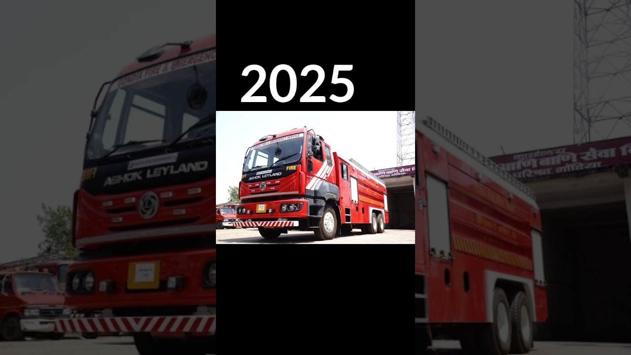 Evolution of Fire Brigade Truck | Old vs New | #shorts #evolution #firebrigade #tata #fire #truck