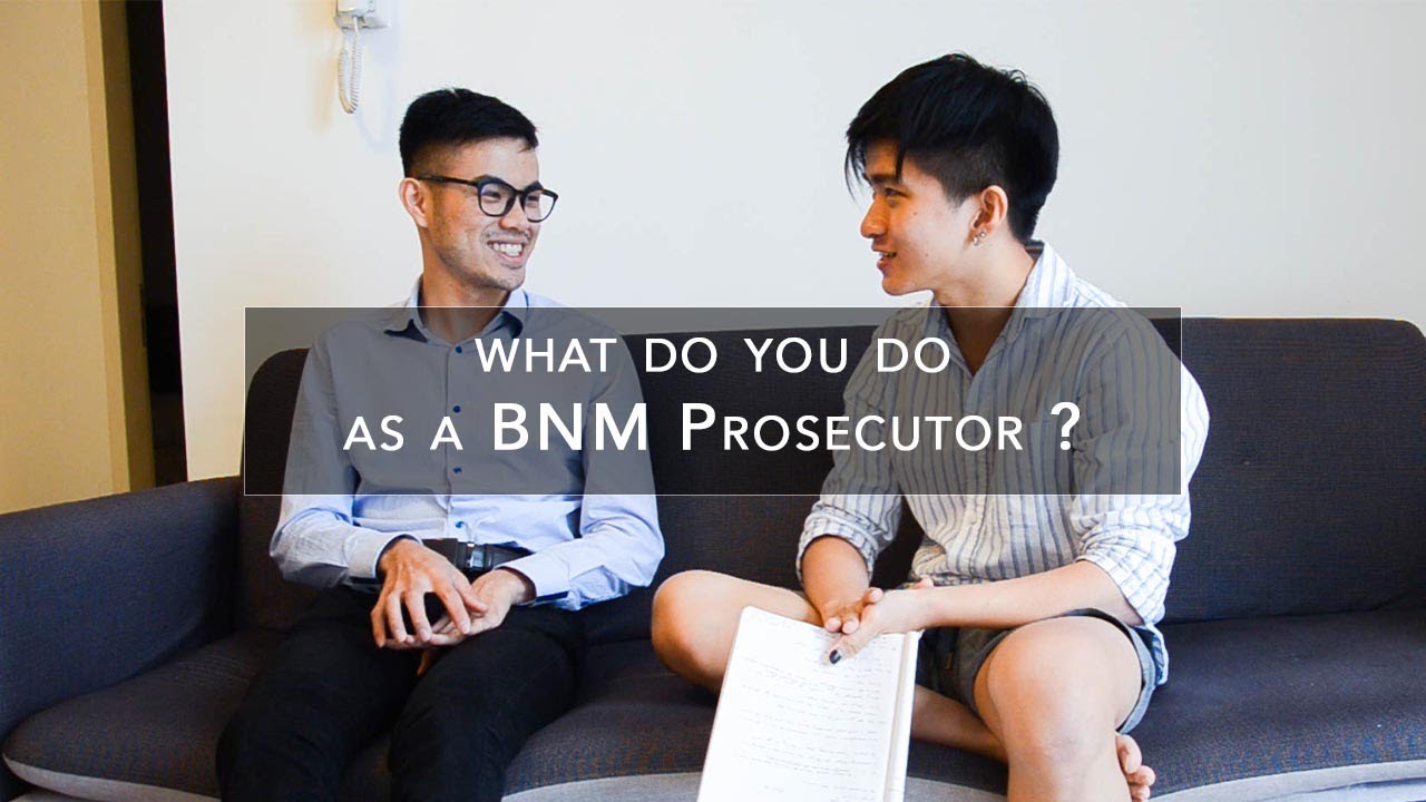 life as a Bank Negara Prosecutor in Malaysia.