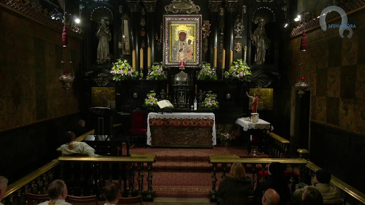 Codzienny R&oacute;żaniec w Kaplicy Cudownego Obrazu (16:15 Środa 15.04.2026 Jasna G&oacute;ra)