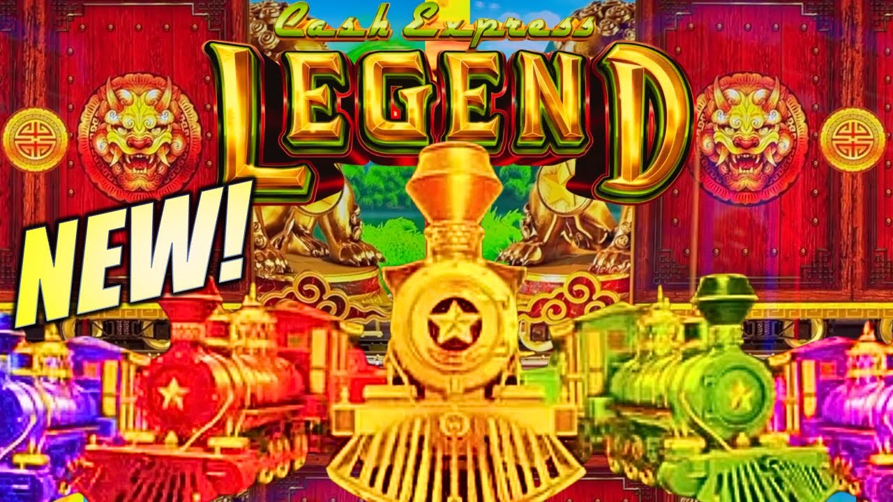 NEW!! BEST CASH EXPRESS YET!!!? 🚂 CASH EXPRESS LEGEND Slot Machine (ARISTOCRAT GAMING)