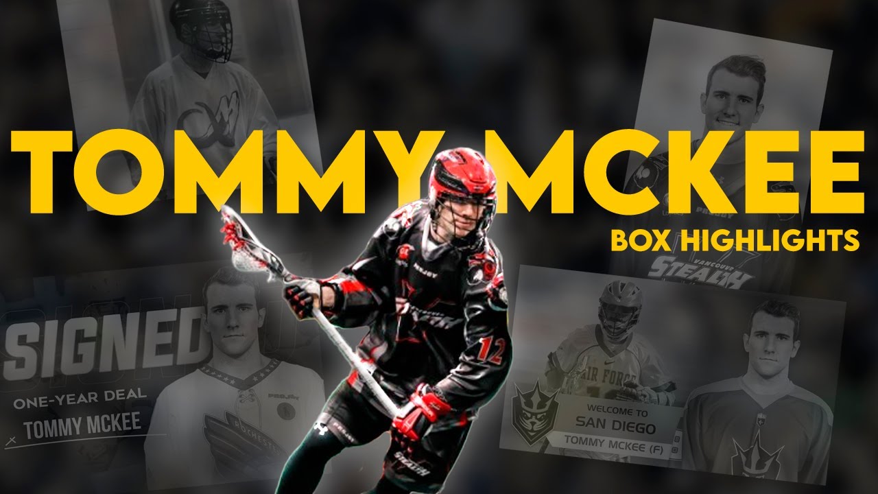 Tommy McKee Box Lacrosse Highlights