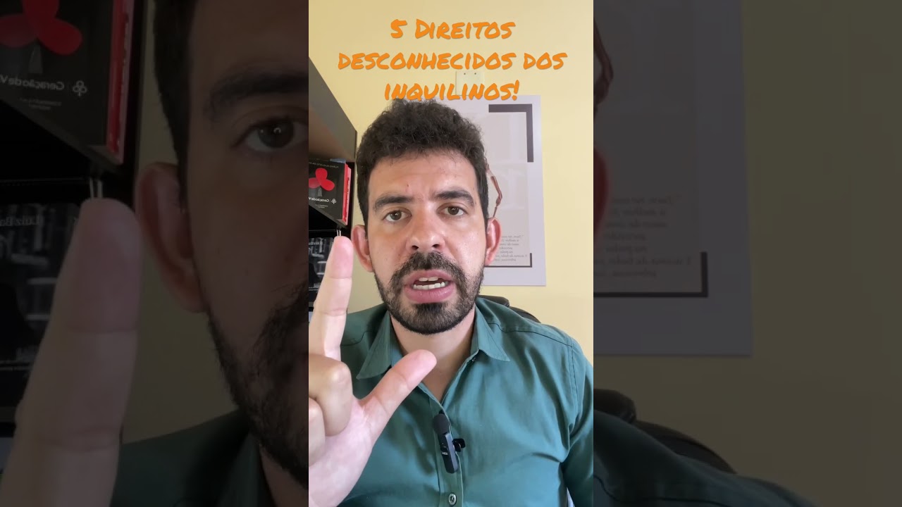 A maioria dos INQUILINOS N&Atilde;O SABE disto. Se soubessem dos seus DIREITOS&hellip;