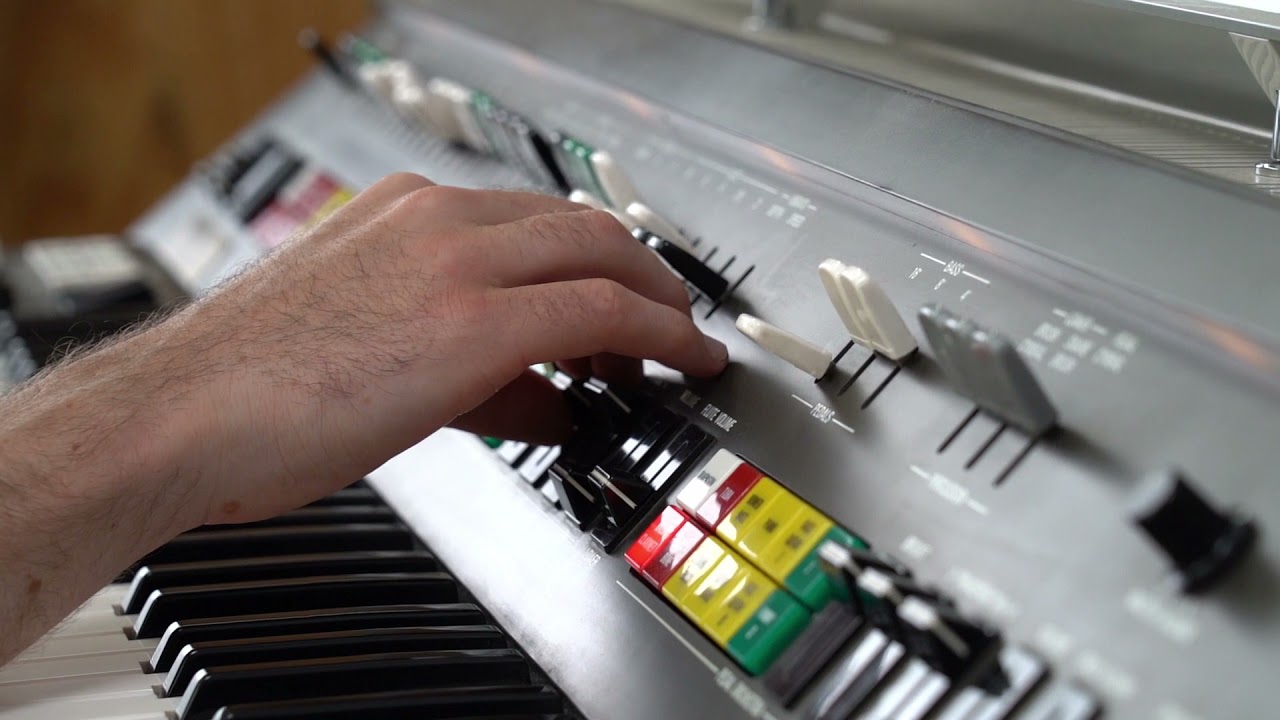 Yamaha EX-2 Electone Analog Synthesizer Organ w/ TX-III Tone Cab GX-1 #44072