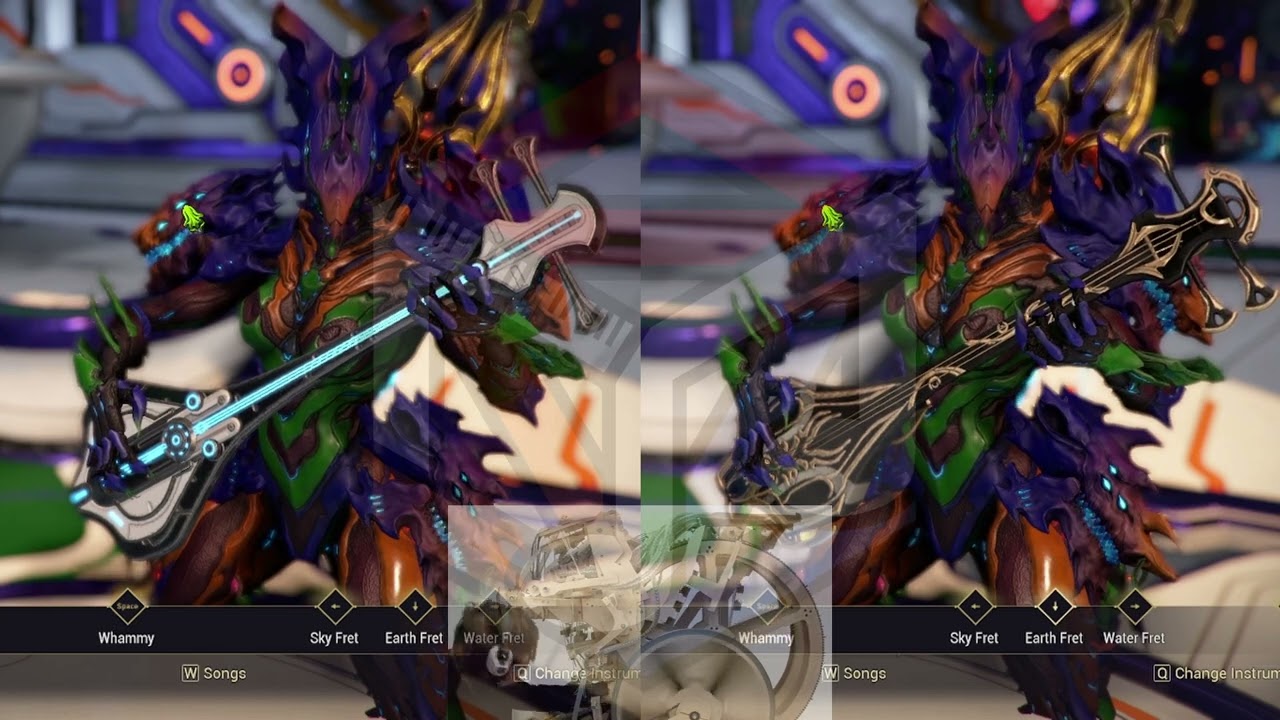 WARFRAME Shawzin - Wintergatan Marble Machine