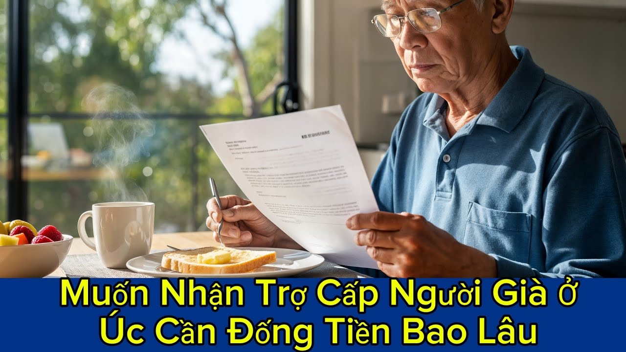 👉 Muốn Nhận Trợ Cấp Người Già Ở Úc – CẦN ĐÓNG TIỀN BAO LÂU?