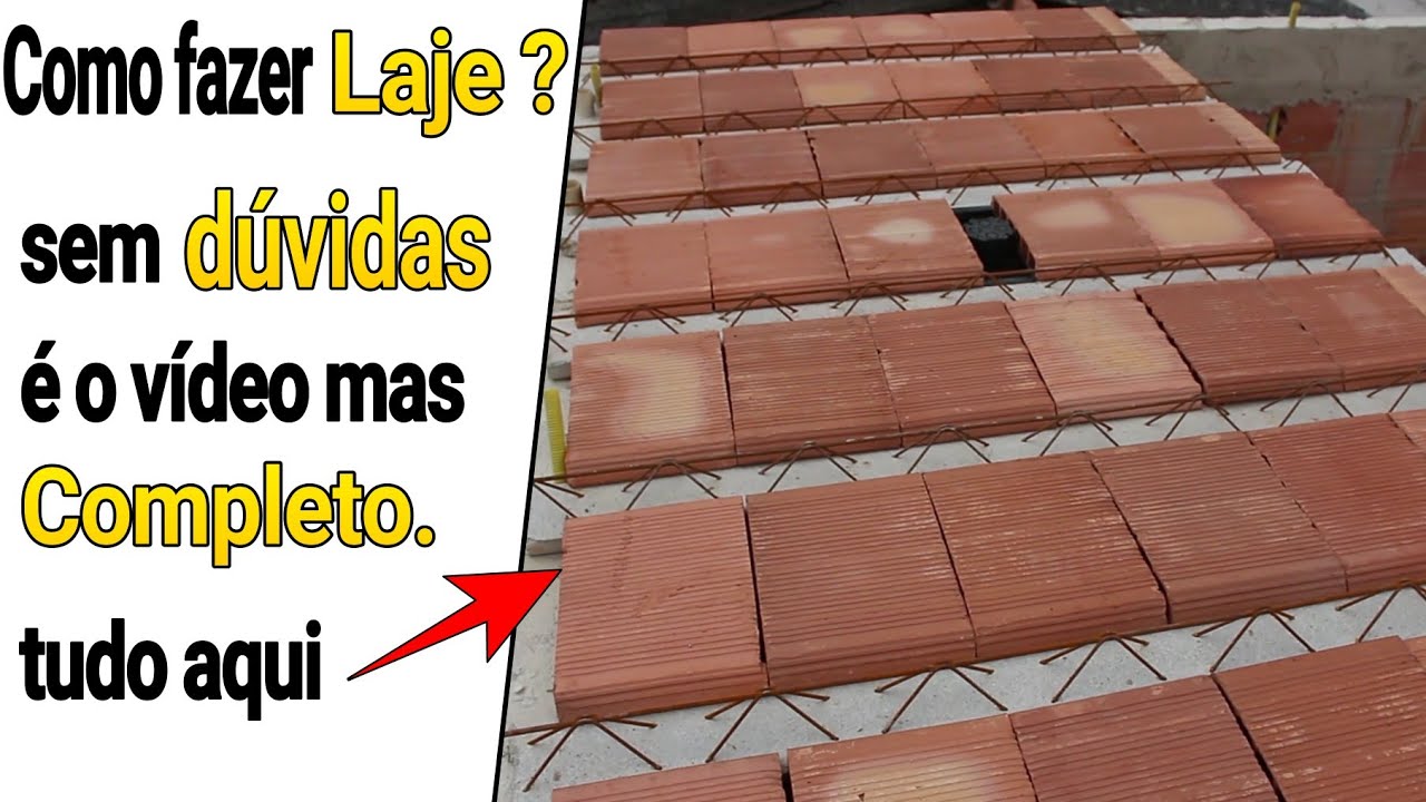 COMO FAZER LAJE? ESSE, SEM DUVIDAS É O VÍDEO MAS COMPLETO QUE VOCÊ VERÁ HOJE! faça você mesmo