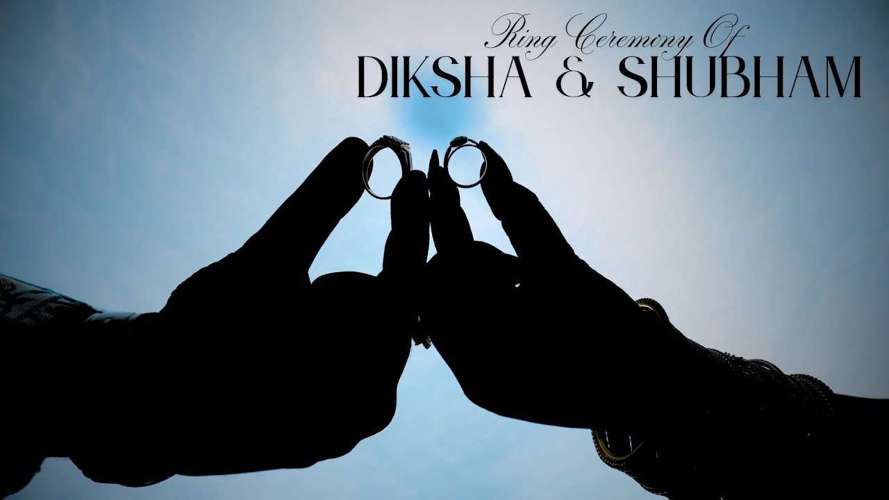 Diksha & Shubham || Best Ring Ceremony Highlight || Ankit Photography ||