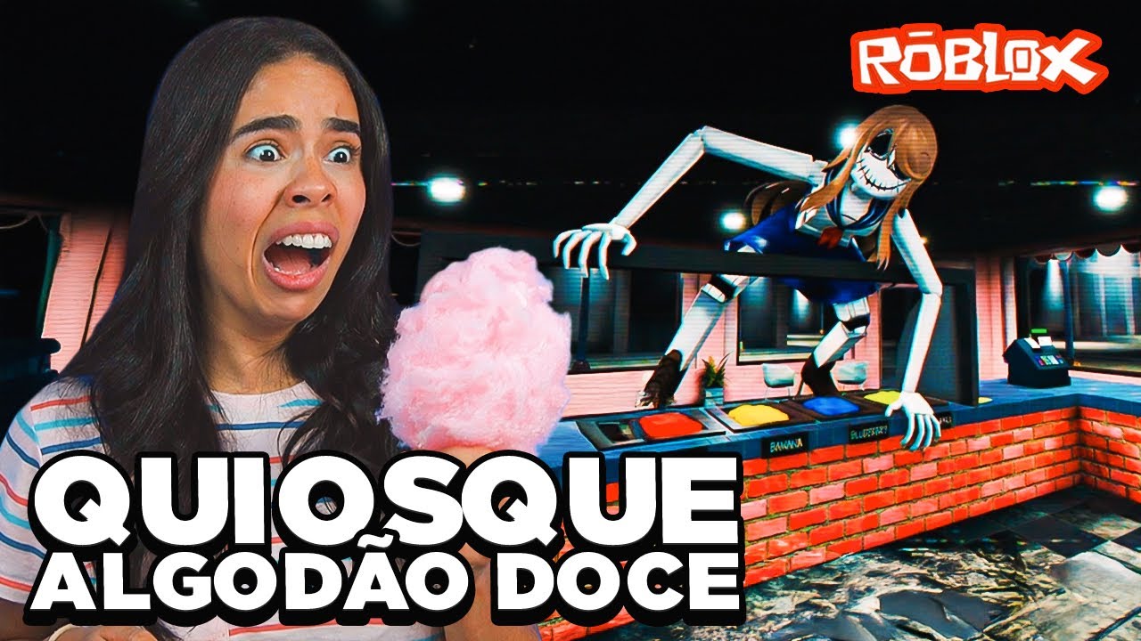 SOBREVIVA NESSE VENDENDO ALGODÃO DOCE NESSE QUIOSQUE DO ROBLOX