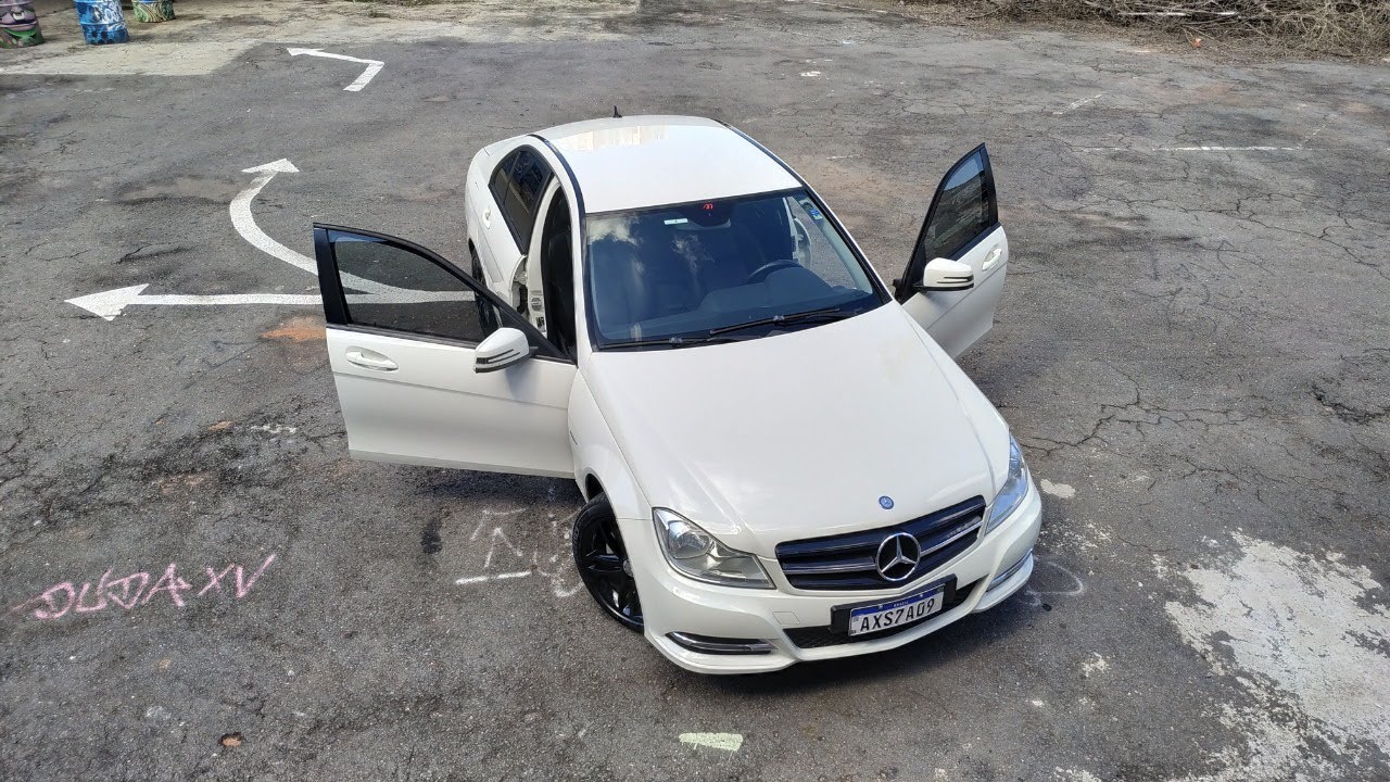 MERCEDES C 180 1.8 TURBO 2013 COM DIFUSOR  DE ESCAPE
