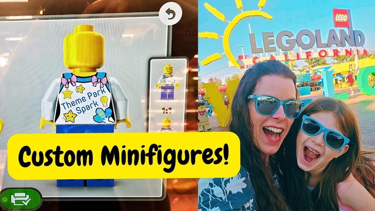How to Make Custom Minifigures at LEGOLAND California (Full Process)