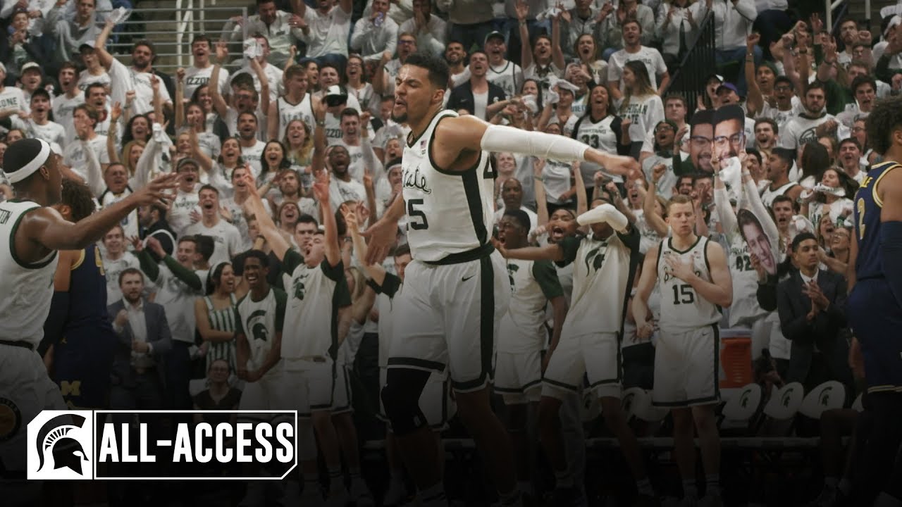 Michigan State Men's Basketball vs Michigan | Spartans All-Access | March 9, 2019