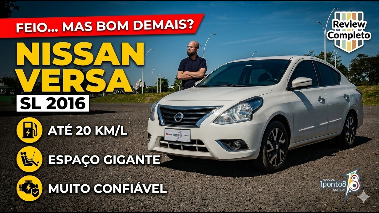 Nissan Versa: não é carro dos sonhos, mas resolve na vida real