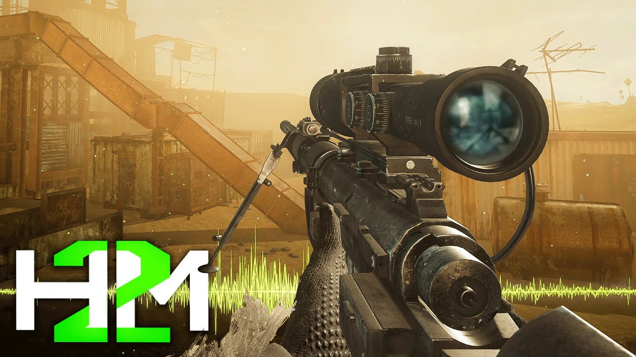 MW2 Remastered Sniping First Look! (H2M Full Gameplay)