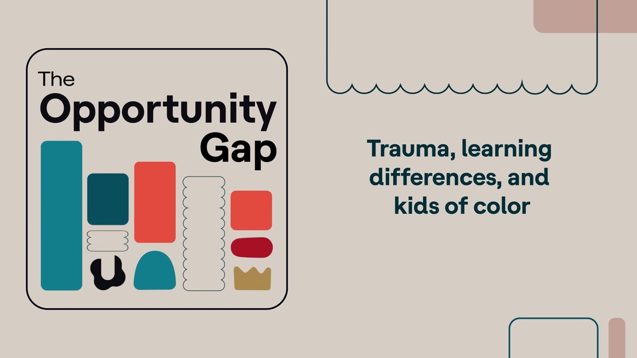 Opportunity Gap | Trauma, learning differences, and kids of color