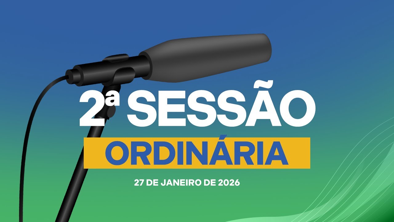 Sessão Ordinária da Câmara Municipal de Jaguaruana 27/01/2026