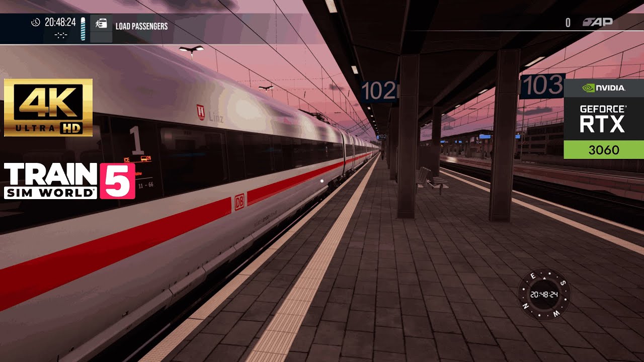 Train Sim World 5 Gameplay Ultra Realism 4K maximum settings | RTX 3060