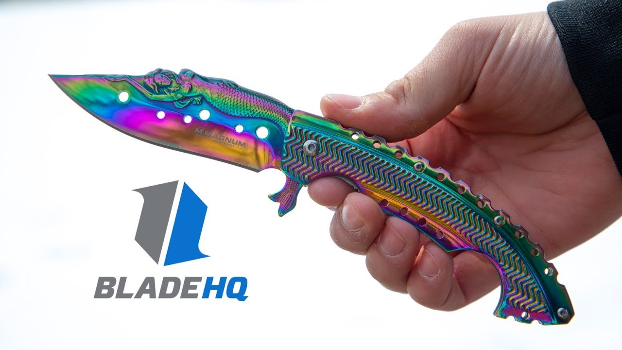 Boker Magnum Rainbow Mermaid | GRAIL KNIFE!
