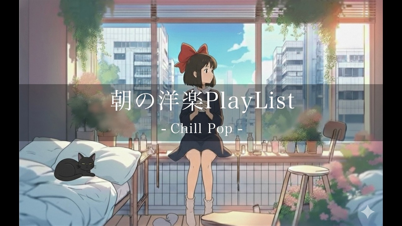 【洋楽Playlist】可愛い朝の作業用BGM｜広告なし