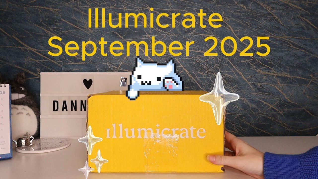 Book Box Unbox #11- Unboxing Illumicrate September 2025 Loot Box!| Surprises, Books & Goodies Galore