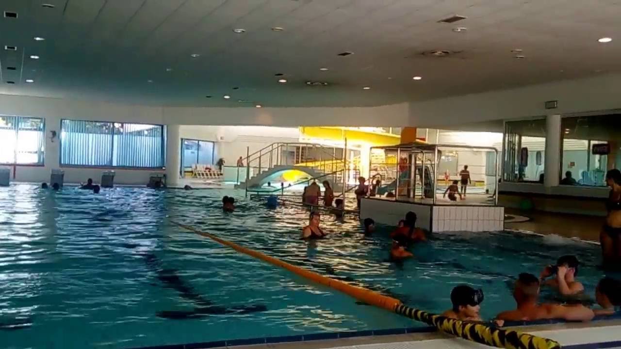 Аквапарк в городе Теплице ( Чехия),Aqua centrum v centru Teplic