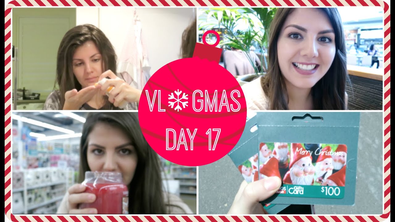 Vlogmas Day 17 // Perfect eyebrows & too much shopping // Rachael Jade