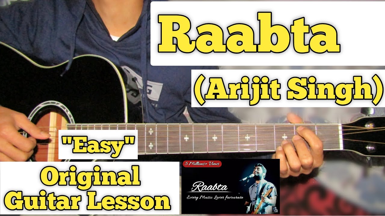 Raabta - Arijit Singh | Guitar Lesson | Easy Chords | (Kehte Hain khuda)
