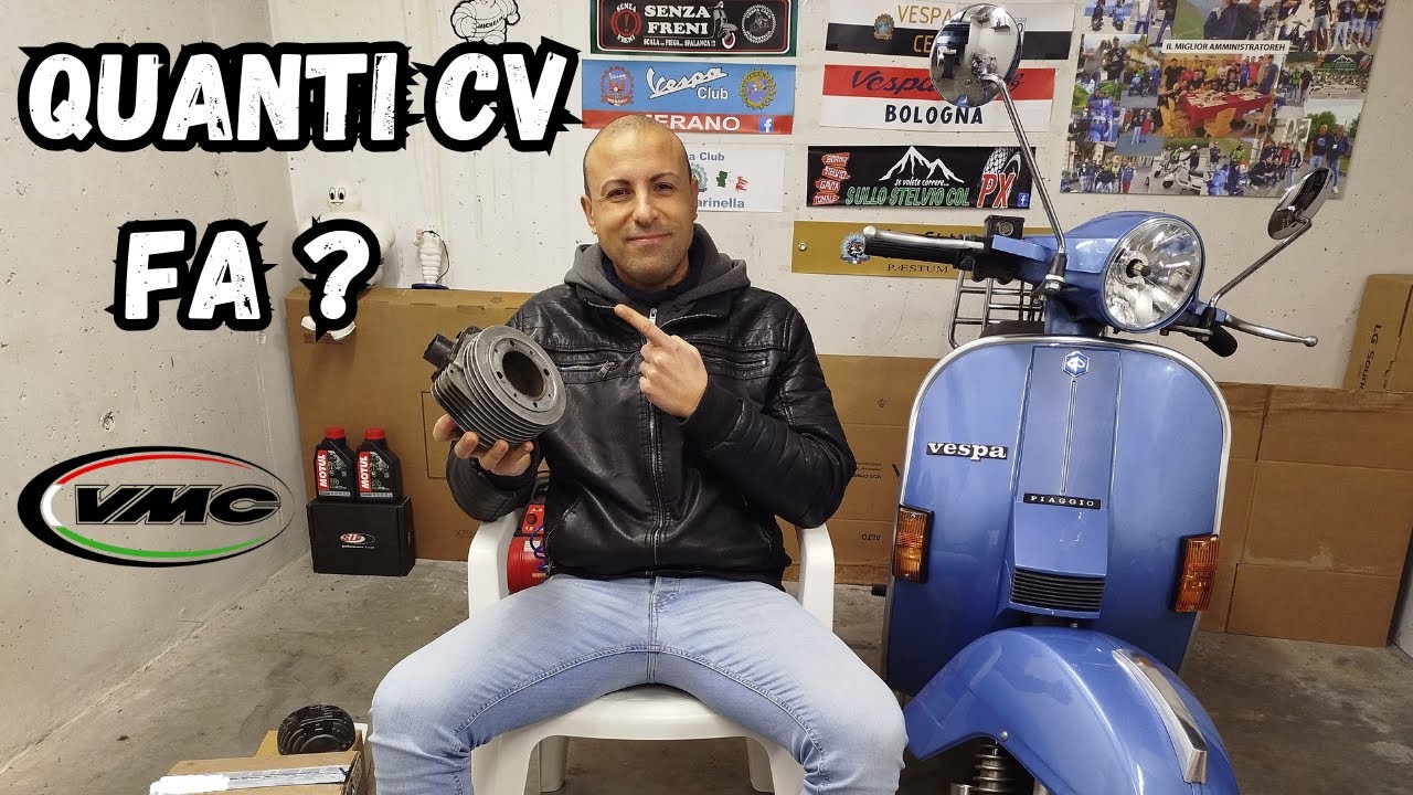 Quanti CV fa una vespa elaborata?