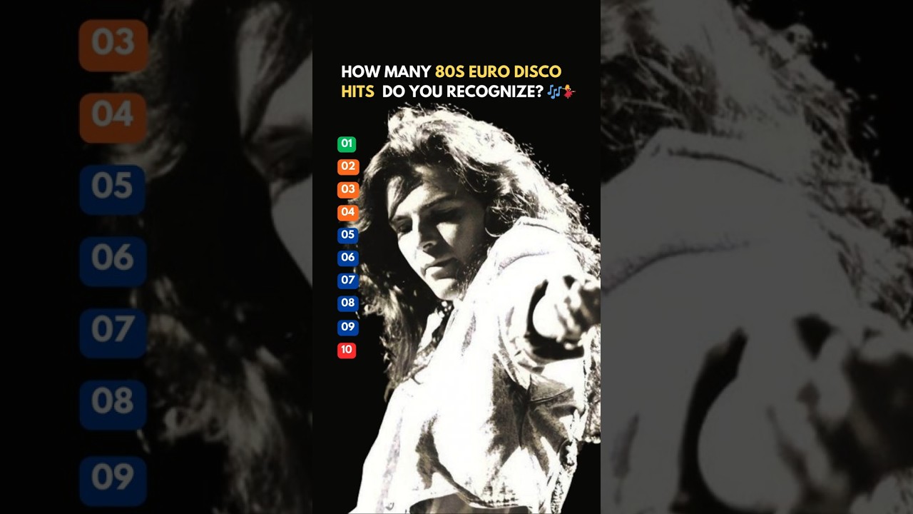 How Many 80s Euro Disco Hits Do You Remember? 💃🎶 | Retro Music Challenge!