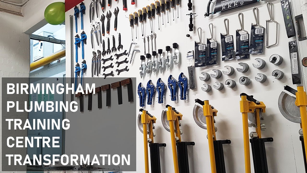 Workshop Refurb | Plumbing Training Centre Transformation | Options Skills Birmingham